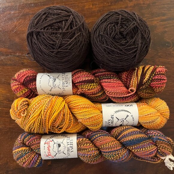 Spincyle Yarns Other - Spincycle Dyed in the Wool and Spinster's Daughter Bundle